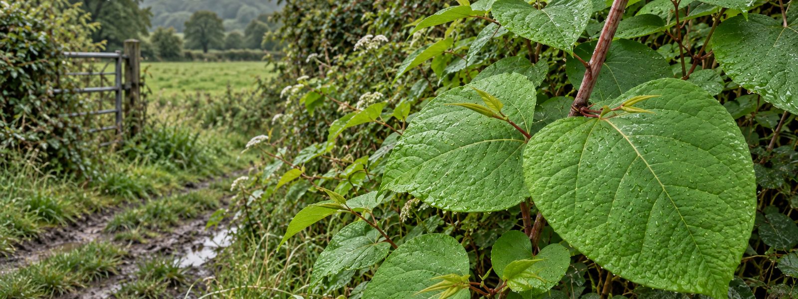 Giant Knotweed Removal in the Midlands